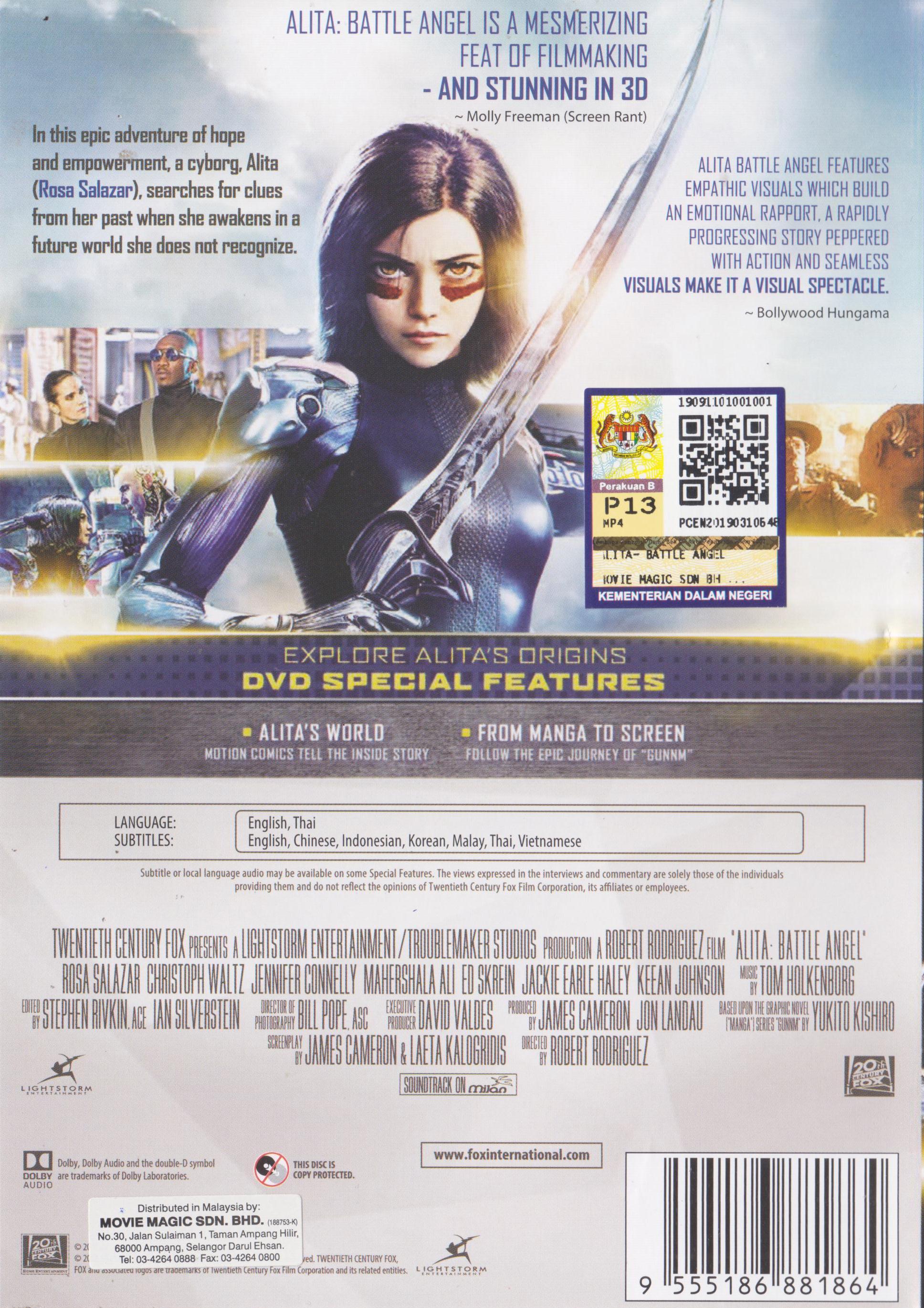 Alita: Battle Angel (DVD) - Speedy Video